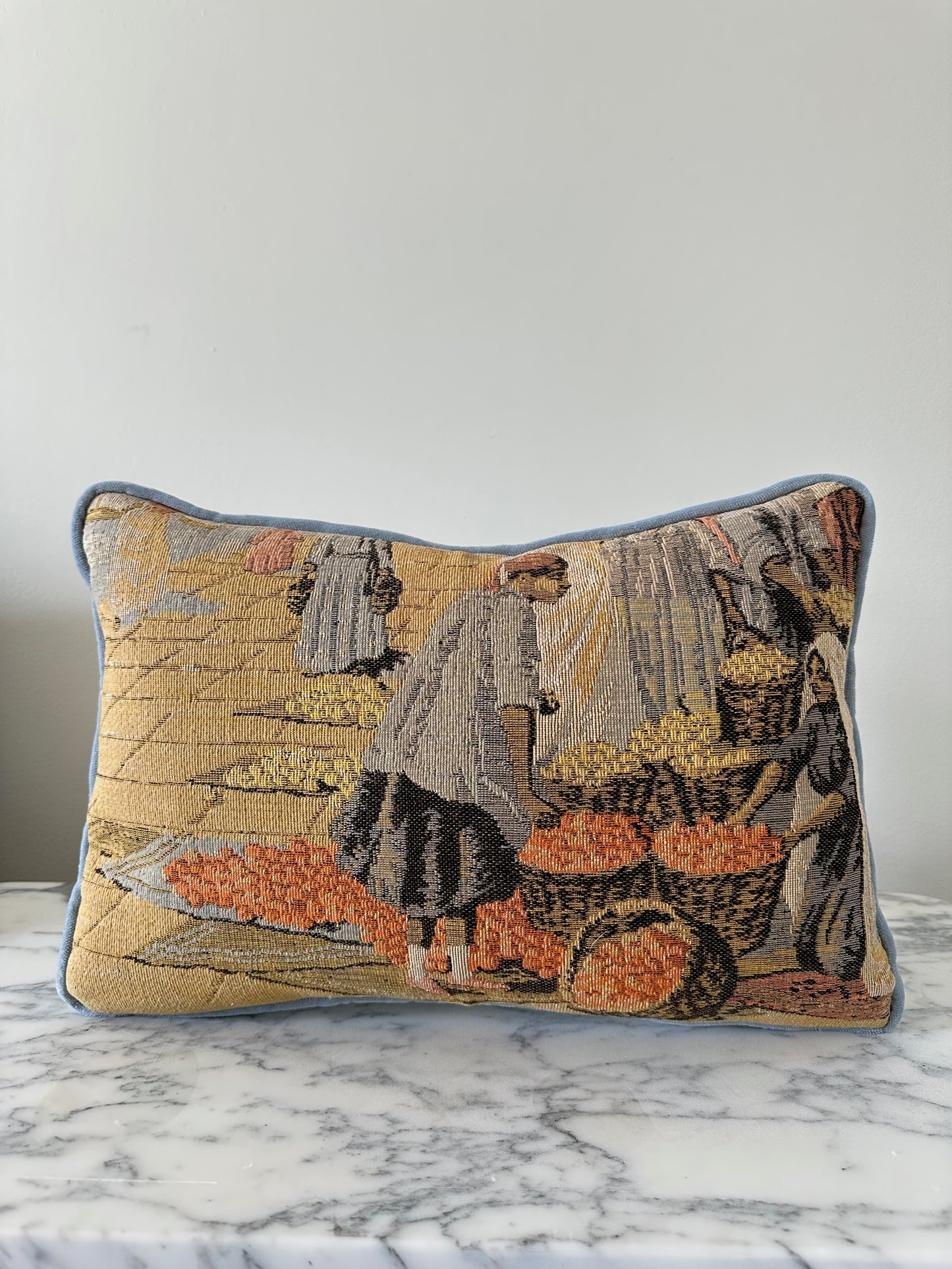 The Citrus Grove Pillows, a pair